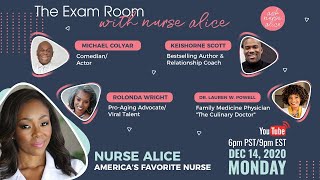 Dr. Lauren Powell, Keishorne Scott, Rolanda Wright & Michael Colyar | S2 E 11| The Exam Room